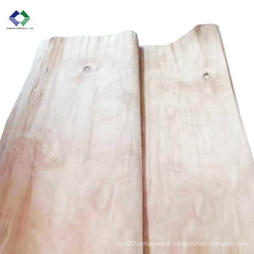 good price natural keruing face veneer for plywood 0.28mm